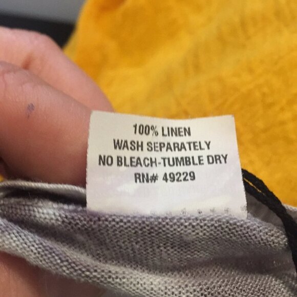 XS LOVE TANJANE Linen Top FF34 4128 - Picture 4 of 5